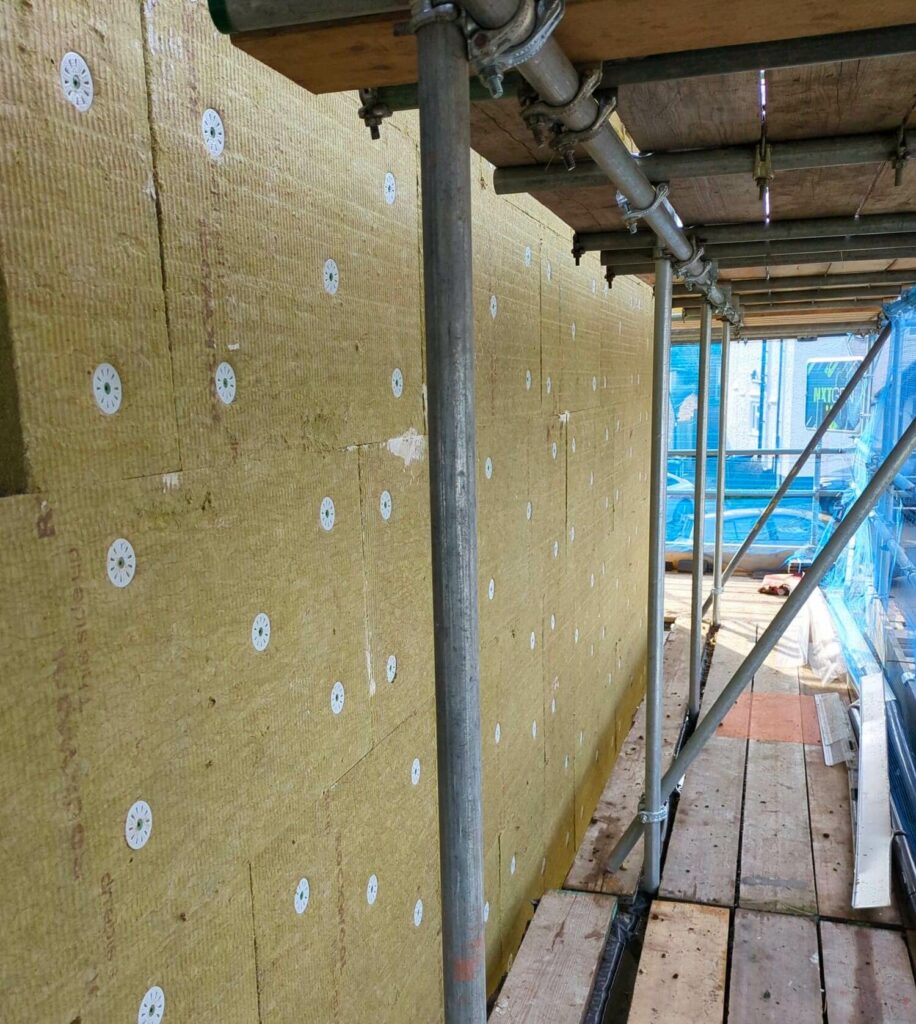Project Update: EWI: External Wall Insulation 03